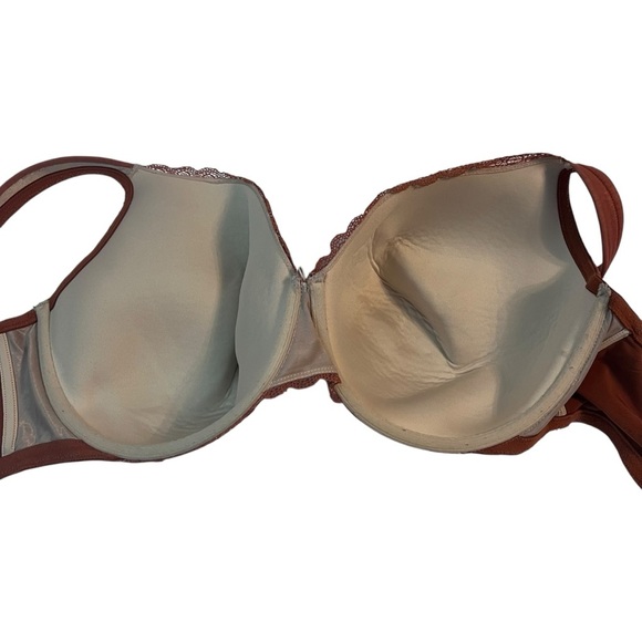 Cacique Full Coverage Lace Underwire Bra – 40G – Rust Color - Picture 6 of 7